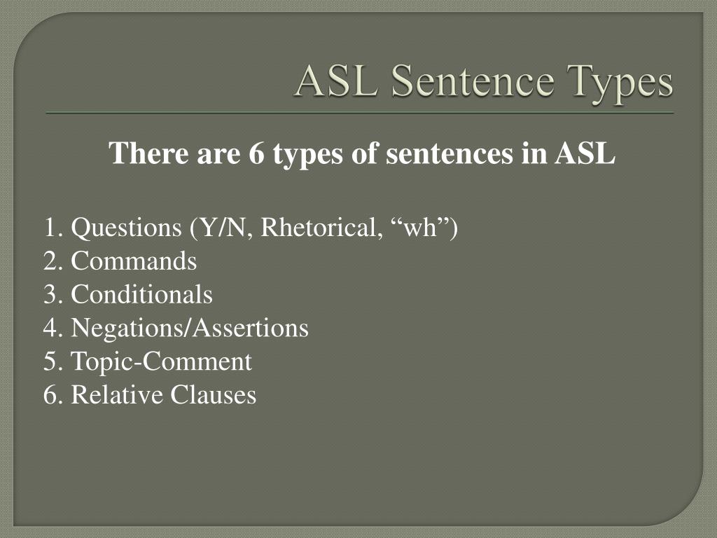 Sign Language Sentences- The Basic Structure - YouTube Sign Language Sentences- The Basic Structure - YouTube
