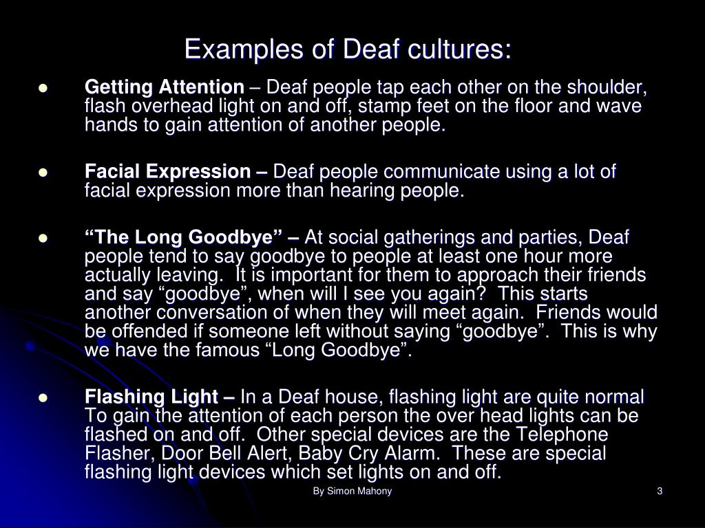 Understanding Deaf Culture