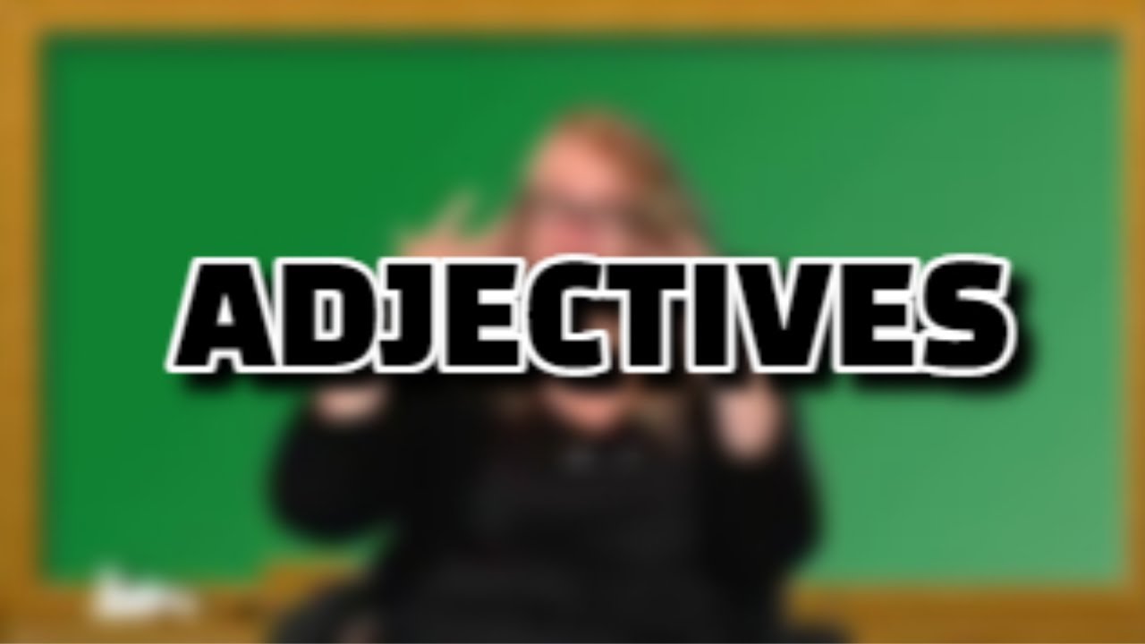 Verbs and Adjectives in ASL | Asl sign language, Sign language lessons, Asl